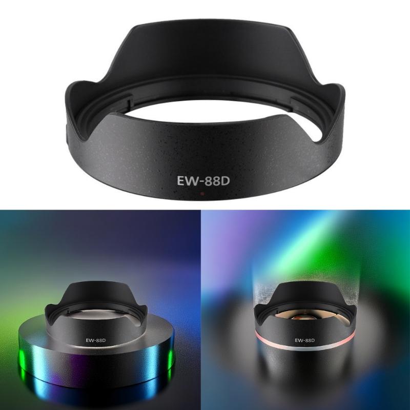 EW-88D Gegenlichtblenden-Schattenabdeckung EW88D Umkehrbarer Objektivschutz für EF 16-35 mm f/2.8L IIIUSM-Objektiv mit 82-mm-Gewindebefestigung
