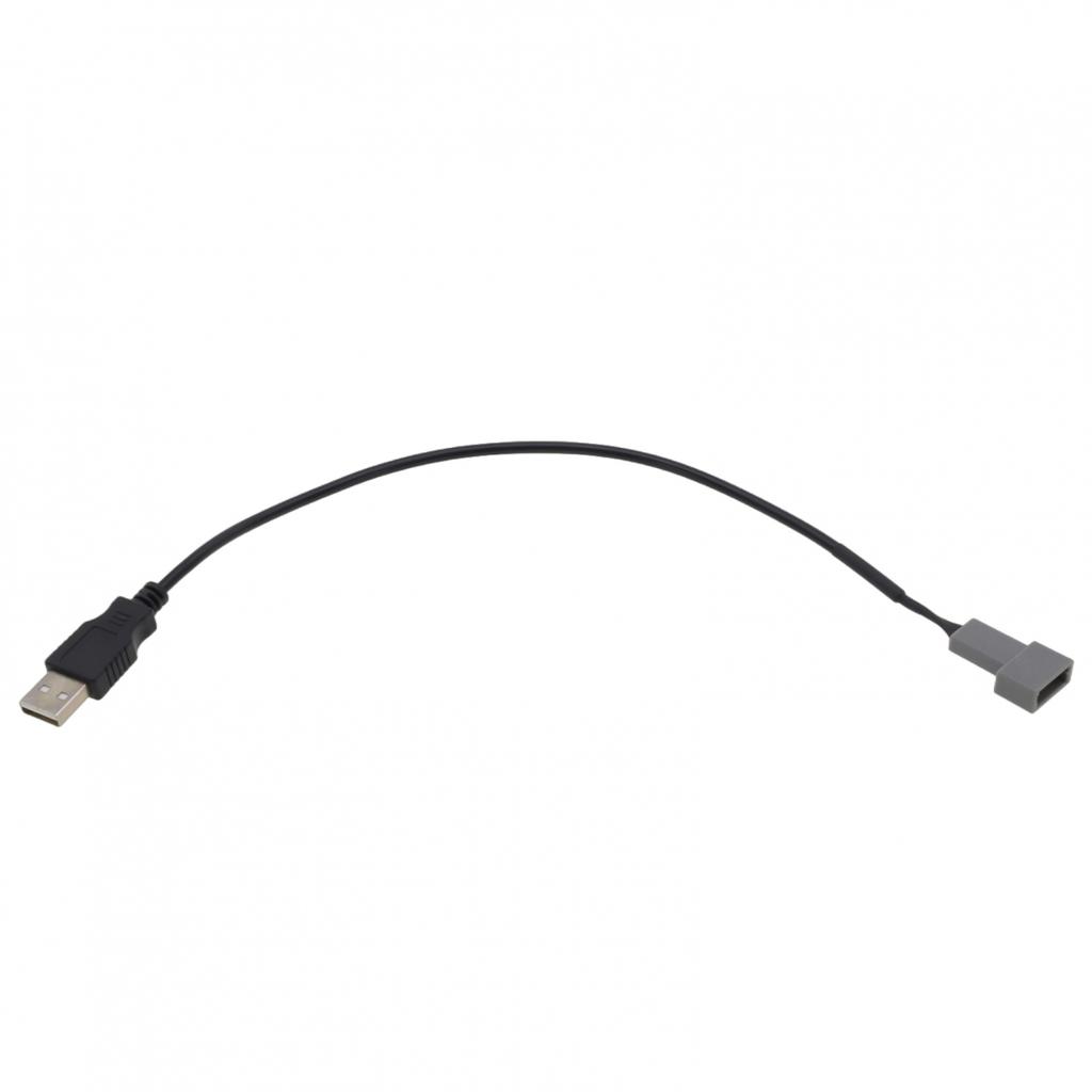 4Pin Socket Cable Car Audio USB Cable Radio USB Adapter