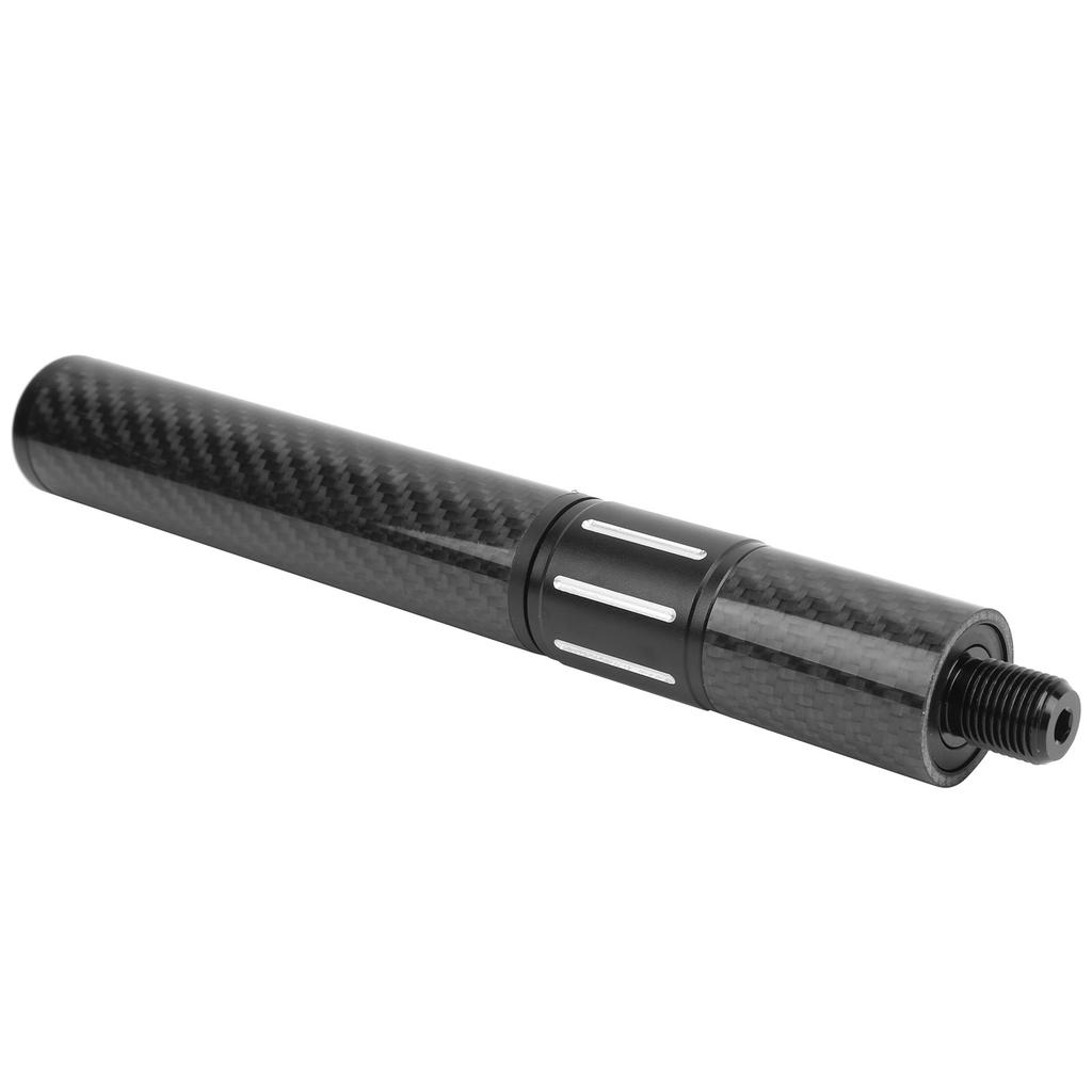 Adjustable Extender Billiard Telescopic Pool Cue Extension Accessory Parts Carbon FiberTelescopic Cue Extension for