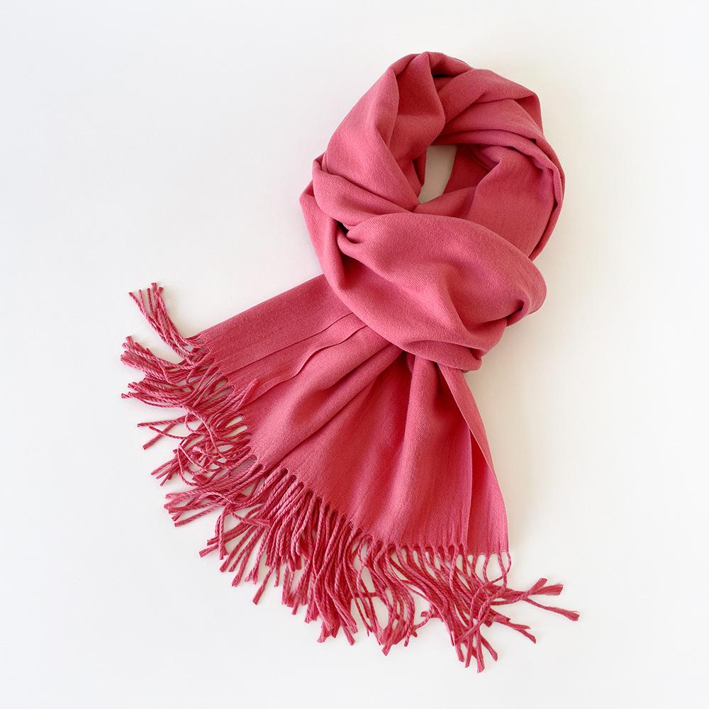 Multi-color imitation cashmere shawl scarf high-end fashion order versatile warm scarf women
