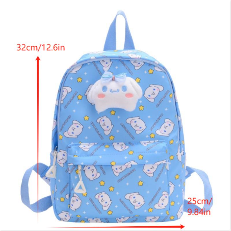 Cute Cartoon Sanrio Hello Kitty Children'S Backpack Large Capacity Student Schoolbag  Delicate Trendy Girly Boy Bag Gifts