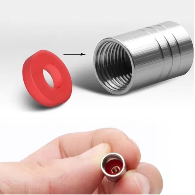 4Pcs 3D Metal Car Tire Valve Caps Wheel Dust Cover For Alfa Romeo 156 159 147 4C 8C 166 Giulia Giulietta Mito Stelvio Spider GT rvcr43