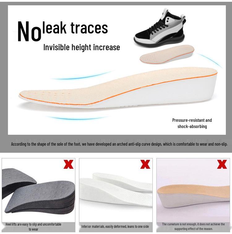 18-89 Men's Height-Boosting High-Top Sneakers - Platform & Lightweight for Autumn/Winter