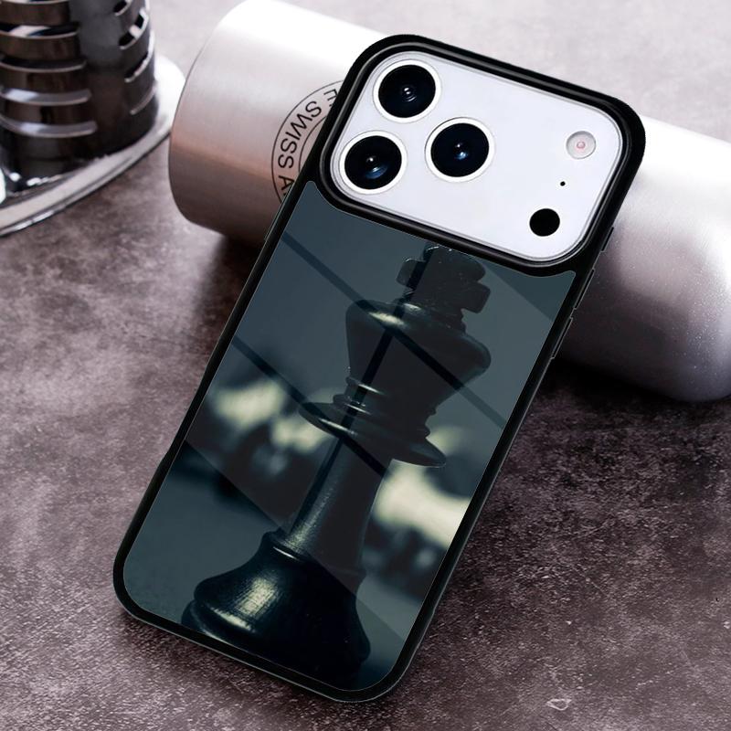 Chess King Board Game Battle Phone Case For iPhone 17 16 15 14 13 12 11 Pro Max Plus 17Air Soft Silicone Cover