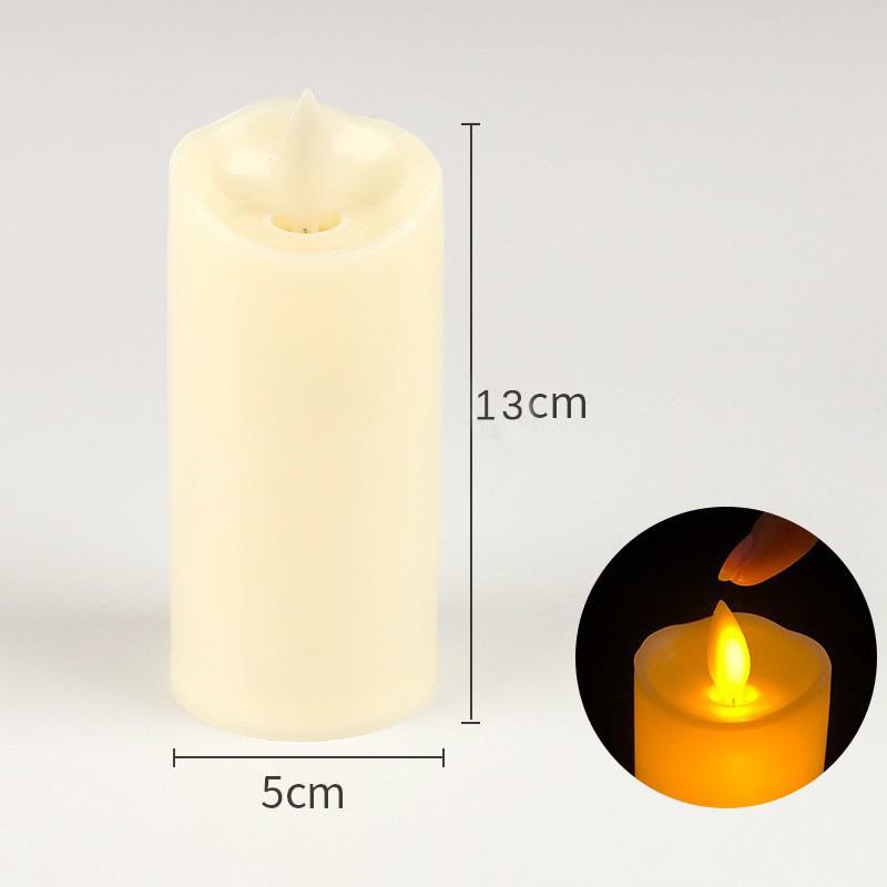 LED Simulated Candle: Perfect for Birthdays, Romantic Occasions, Weddings, and Theatrical Decorations.