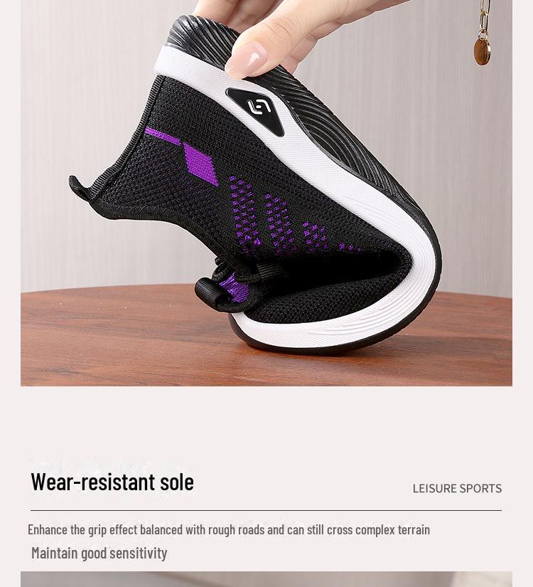 Lässige Wanderschuhe mit weicher Sohle für Herren, atmungsaktive Mesh-Sneaker für Senioren