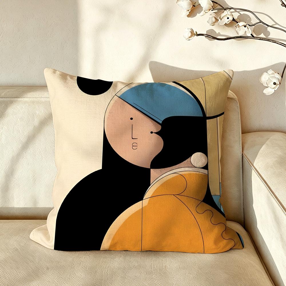 Artist JJohnBBattalgazi Cushion Cover Pillow Case Antidustmite Pillowcase Silky Short Plush Sofa Cushion Cover hot