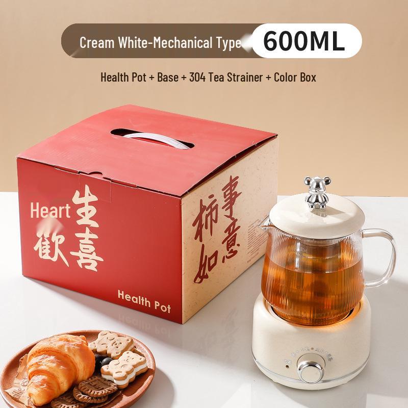 Tragbarer Multifunktionaler Elektrischer Schmor- und Teekocher - Heißer Milchkessel für Zuhause oder Büro