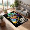 Rangers Football Bedruckter Flanell Teppich rutschfest weich Polyester Boden Teppich Indoor Dekor Matte für Schlafzimmer Wohnzimmer Sofa