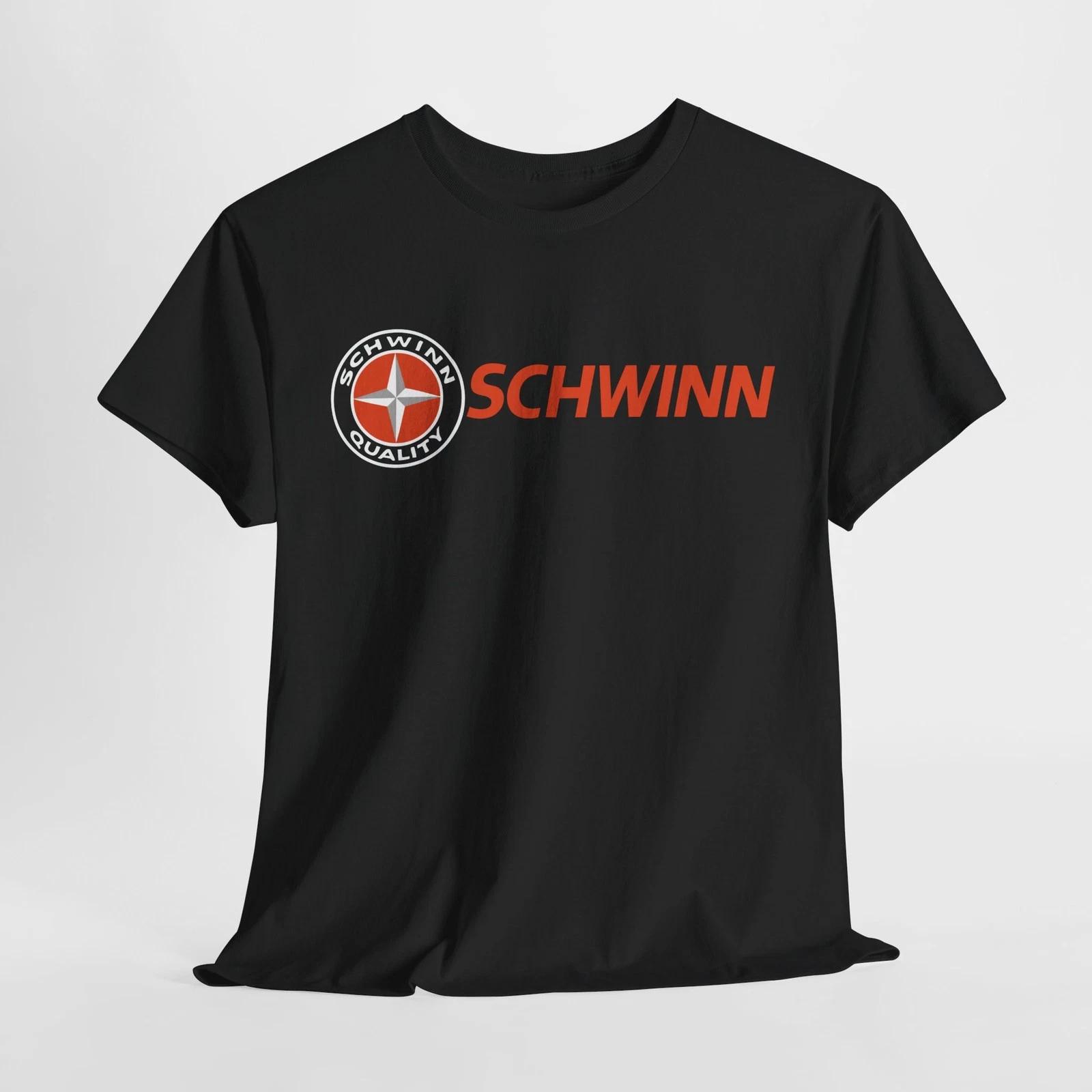 Schwinn Bicycle Logo T-Shirt Cycling Retro Bike Unisex Tee S-5XL M