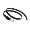 Korean Style High-Quality PU Leather Waist Belt for Women's Trench Coats - Fashionable, Luxurious, and Slimming Accessory