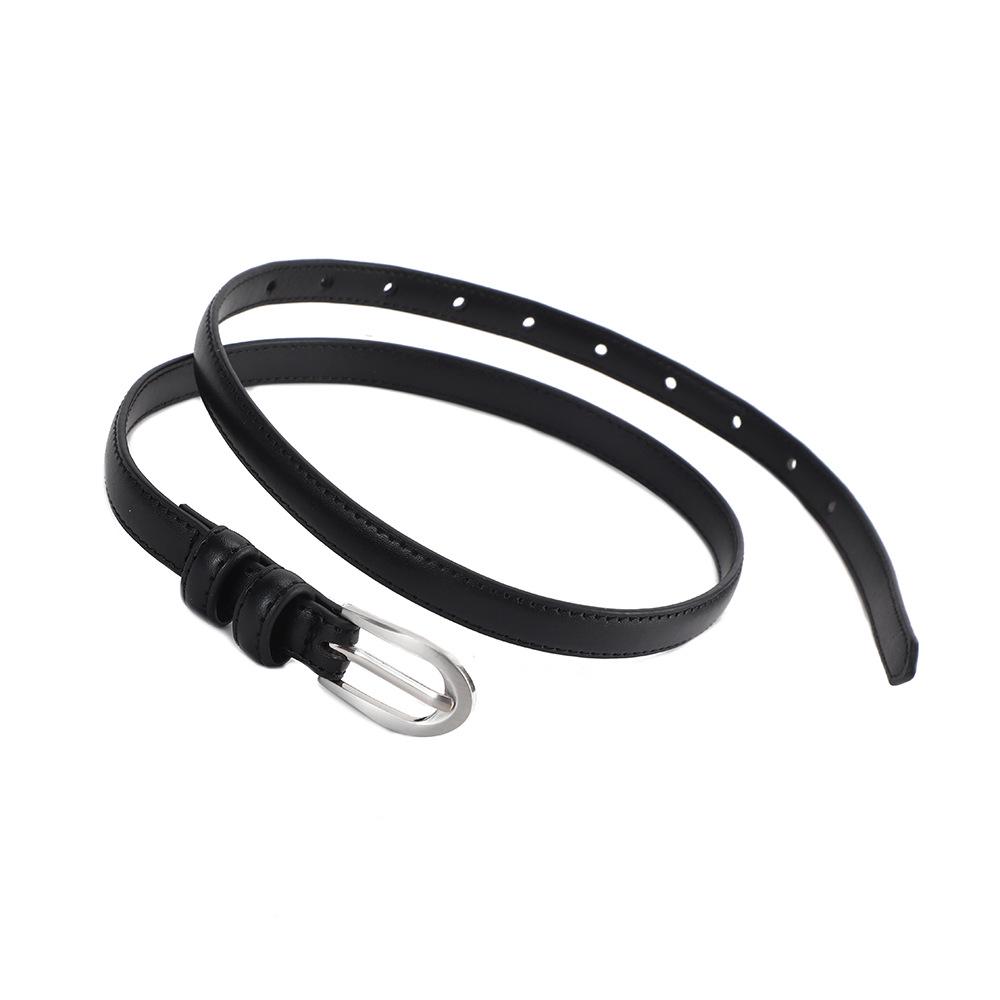 Korean Style High-Quality PU Leather Waist Belt for Women's Trench Coats - Fashionable, Luxurious, and Slimming Accessory