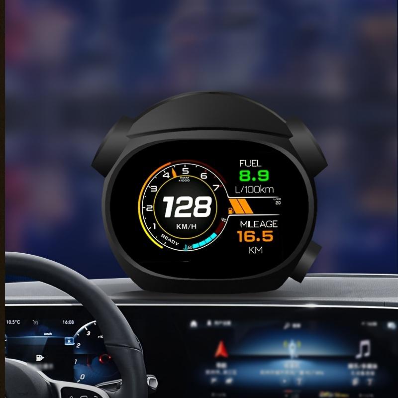 

Universal HUD Car Head-up LCD Display - The ultimate solution for your driving needs, with multiple theme interfaces, speeding alarm, speedometer