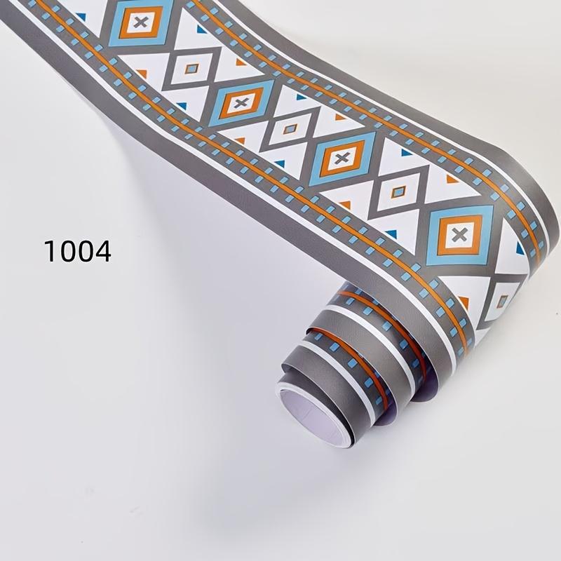 1 Stück 5M Flexible Selbstklebende PVC Wasserdichte Dekorleiste - Ideal für Wand-, Kanten-, Rahmen-, Fensterrahmen- & Fliesenrückwanddekoration