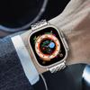 Compatible Stainless Steel Bead Band for Apple Watch 