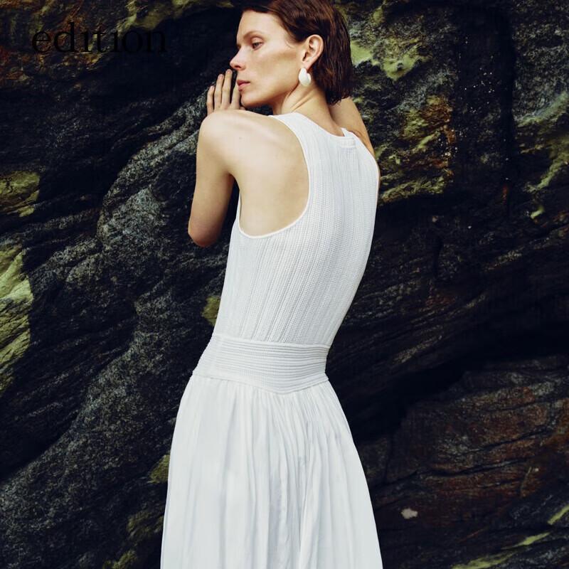 Edition Women's Elegant Sleeveless A-Line Dress