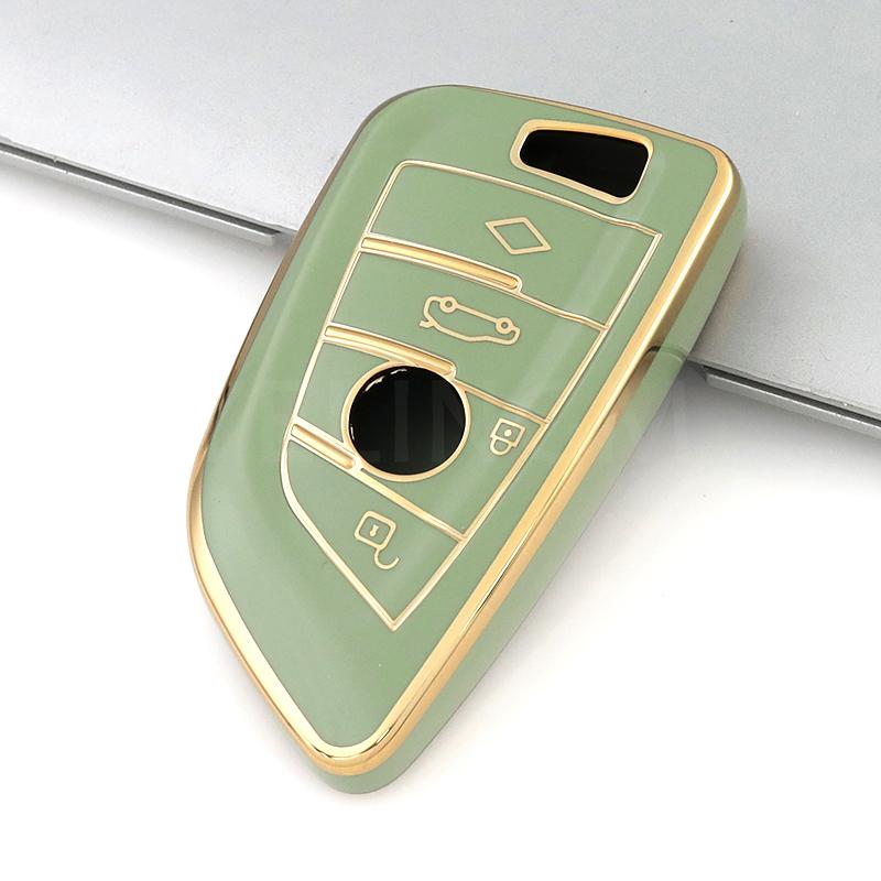 3/4 Buttons New Tpu Car Key Cover Case For Bmw X1 X3 X4 X5 X6 F15 F16 F48 G30 G38 525 540 740 1 2 5 7 Series Key Protector