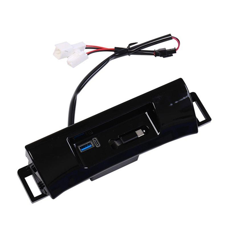 

For Toyota Alphard/Vellfire Center Console USB Fast Charging Super Fast Charging With Pull-Out Cable 40 Serie