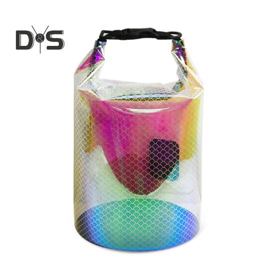 

Водонепроницаемый сухой мешок 10 л большой емкости складной дизайн сворачивающийся верх морской плавающий рюкзак с регулируемым плечевым ремнем