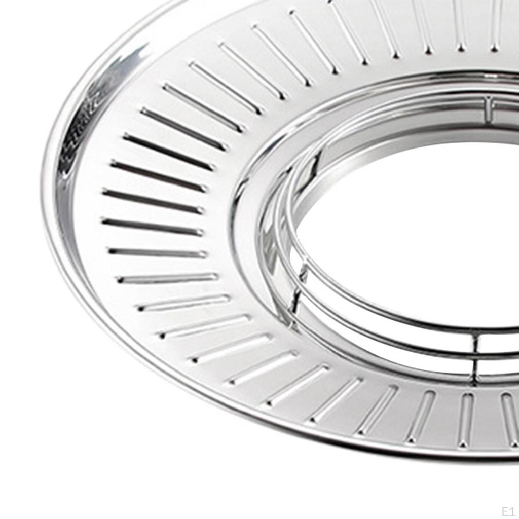 Oil Drain Pan Stainless Steel Kitchen Accessories Versatile Colander Drip Filter