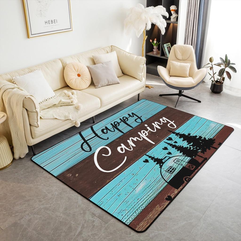 Red Area Rug for Bedroom Line Abstract Living Room Rugs Soft Non-Slip Modern Geometric Decor Carpet Indoor Floor Mat for Home