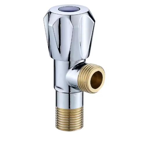Brass Angle Valve Manual Drain Valve Pipe Fittings for Water Supply for Kitchen & Bathroom