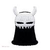 Halloween Facecover Horned Hat for Adult Unisex Theme Party Costume Horn Hat Novelty Skull Hat Winter Warm Windproof Caps