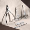 Stone 11-Piece Crocodile Pattern Manicure Set