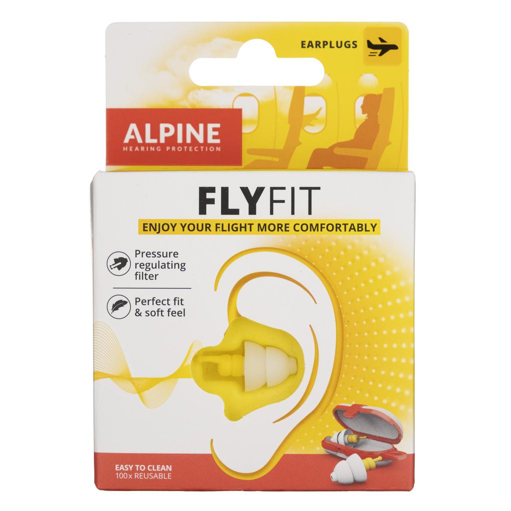 Alpine Flyfit Earplugs for Flying and Travel