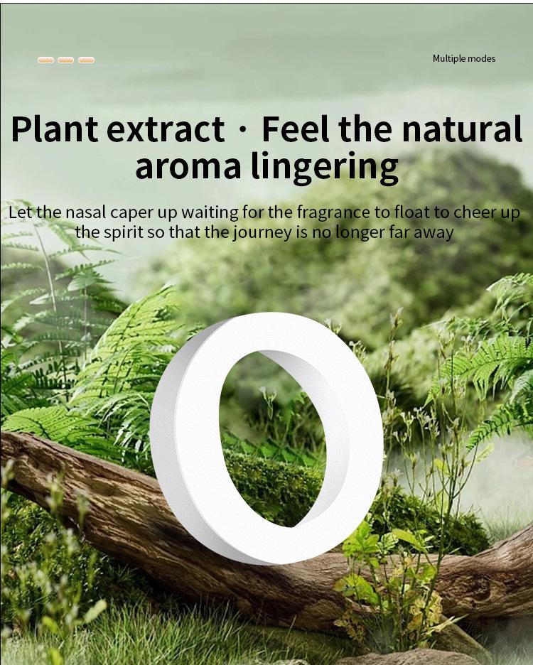 Intelligent aromaterapi-atmosfærelys for bilen med stemmestyring og lydeffekter