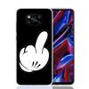 Middle Finger Phone Case For Xiaomi Poco F7 Ultra X7 X6 Pro X5 Redmi 15 15C 13 13C 12 12C 10 10A 10C 9 9A 9C 9T Shell Poco X7 X6
