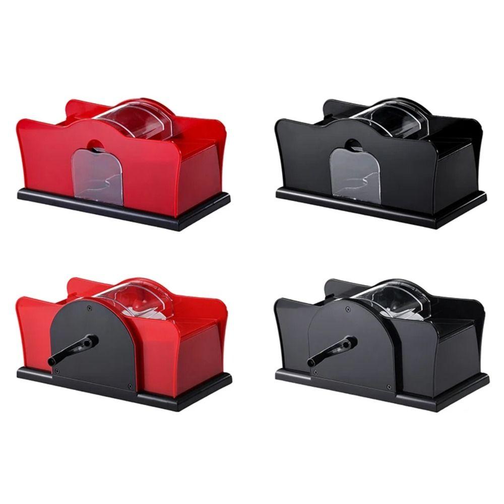 Easy-To-Use Manual Card Shuffler with Handle Card Shuffler Mixer  Poker Gatherings