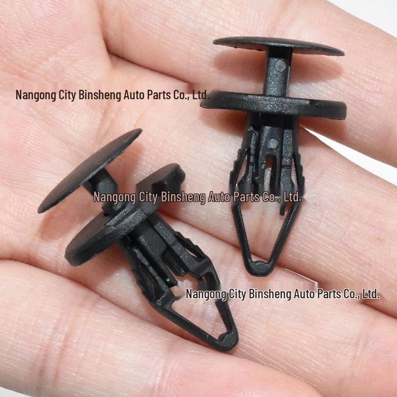 11589290: Compatible with Chevrolet, Buick, GMC Bumper Wheel Mudguard Push-Type Fastener Clip.