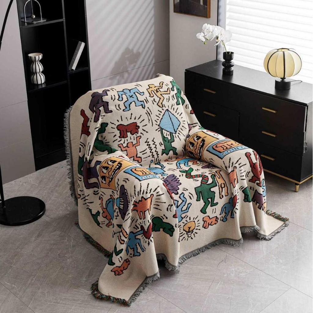 Luxury Lucky Cat Recliner Cover: Non-Slip, Double-Sided, All-Season Backrest and Cushion Protector