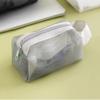 Transparent Mesh Storage Bag Nylon Transparent Cosmetic Bag Casual Small Coin Purse  Daily