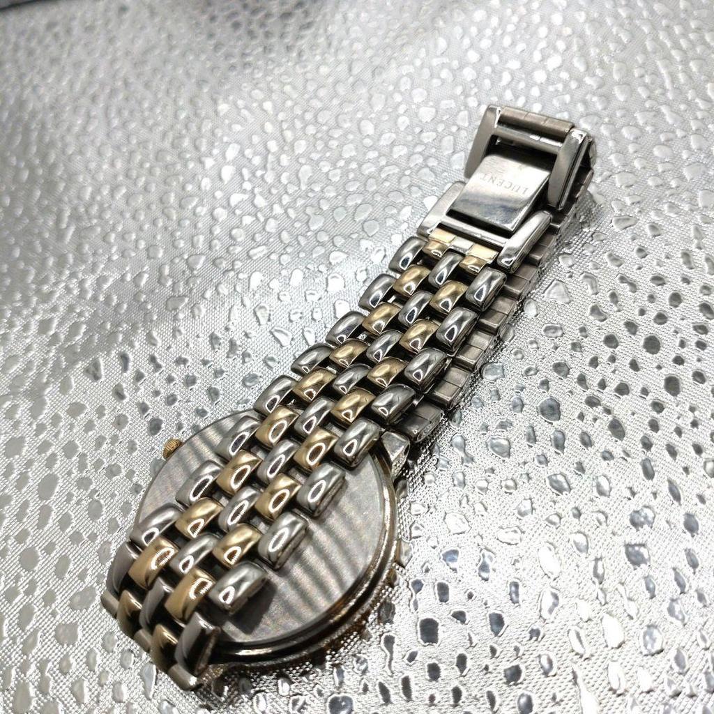 [USED] Seiko Lucent Pair Watch with Battery, Instructions, and Box, Silver Gold