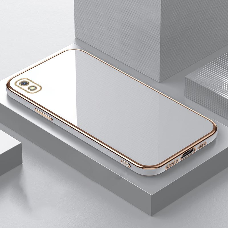 Für Samsung Galaxy A02S A10S A20S A21S Hülle Schutzhülle Galvanik stoßfest Galaxy A01 A02 A03 Hülle Silikon TPU weich