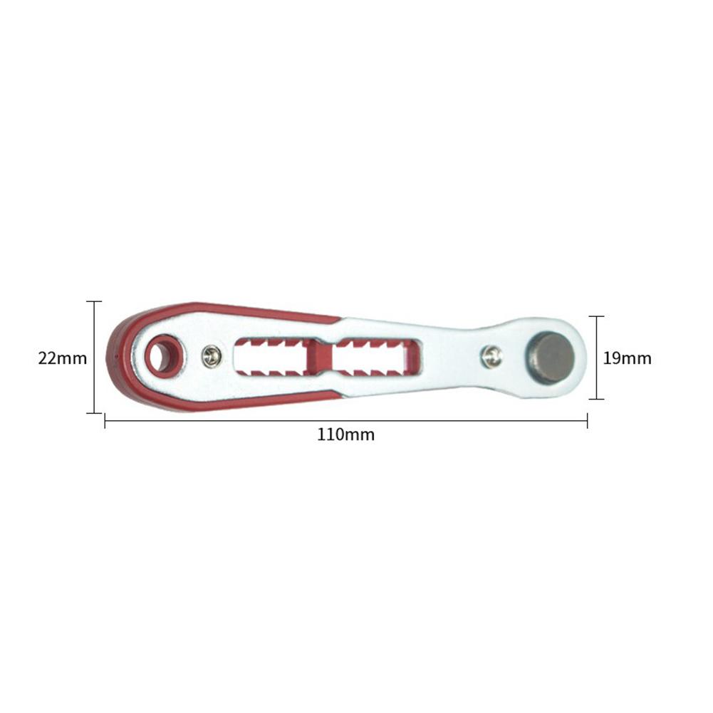 1/2pcs Multi-functional Two-way Ratchet Screwdriver Angle Right Cross Screwdriver Slotted Screwdriver Tool