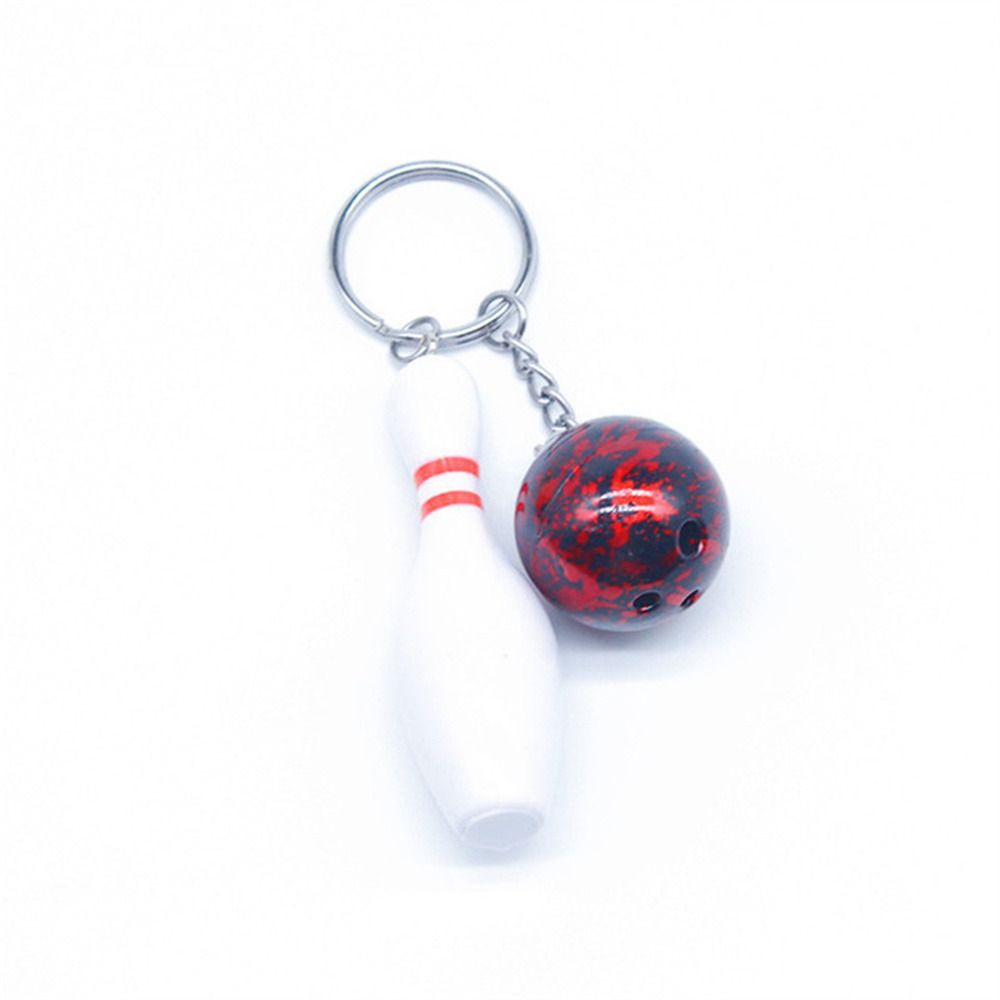 Man Women Simulation Bowling Bowling Keychains Bowling Keyring Sports
