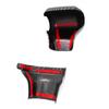 For Sienna - 2pcs Carbon Fiber Inner Gear Shift Knob Cover Trim