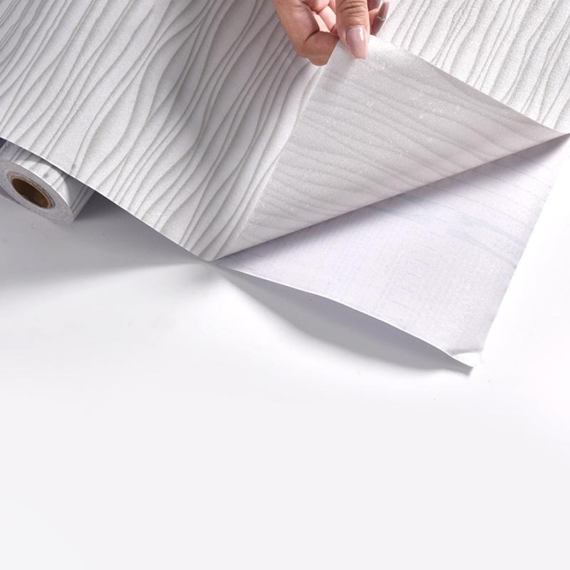 WTEMPO DIY samolepicí samolepky na zeď Vodotěsné Ložnice pro domácnost Obývací pokoj Tapeta Renovace stěny Dekorativní pozadí Pruhované tapety