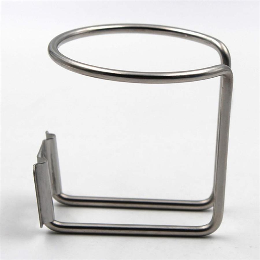 2 Nerezové oceli Držák na nápoje s kroužkem pro loď Pro námořní jachtu Nákladní auto RV mistrovství světa