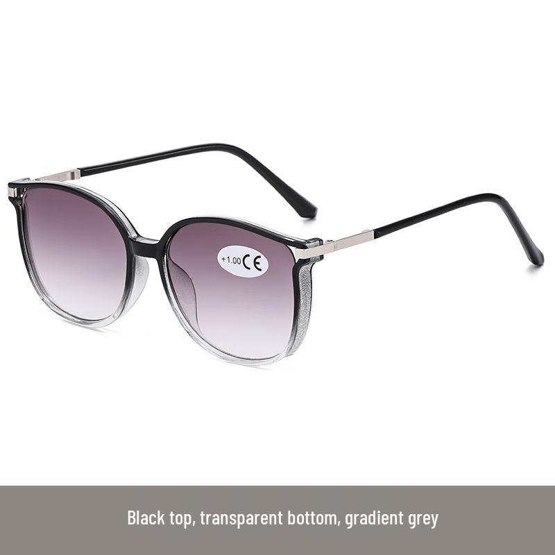 

Стильные европейские и американские мультифокальные очки для чтения с большой оправой +3.50