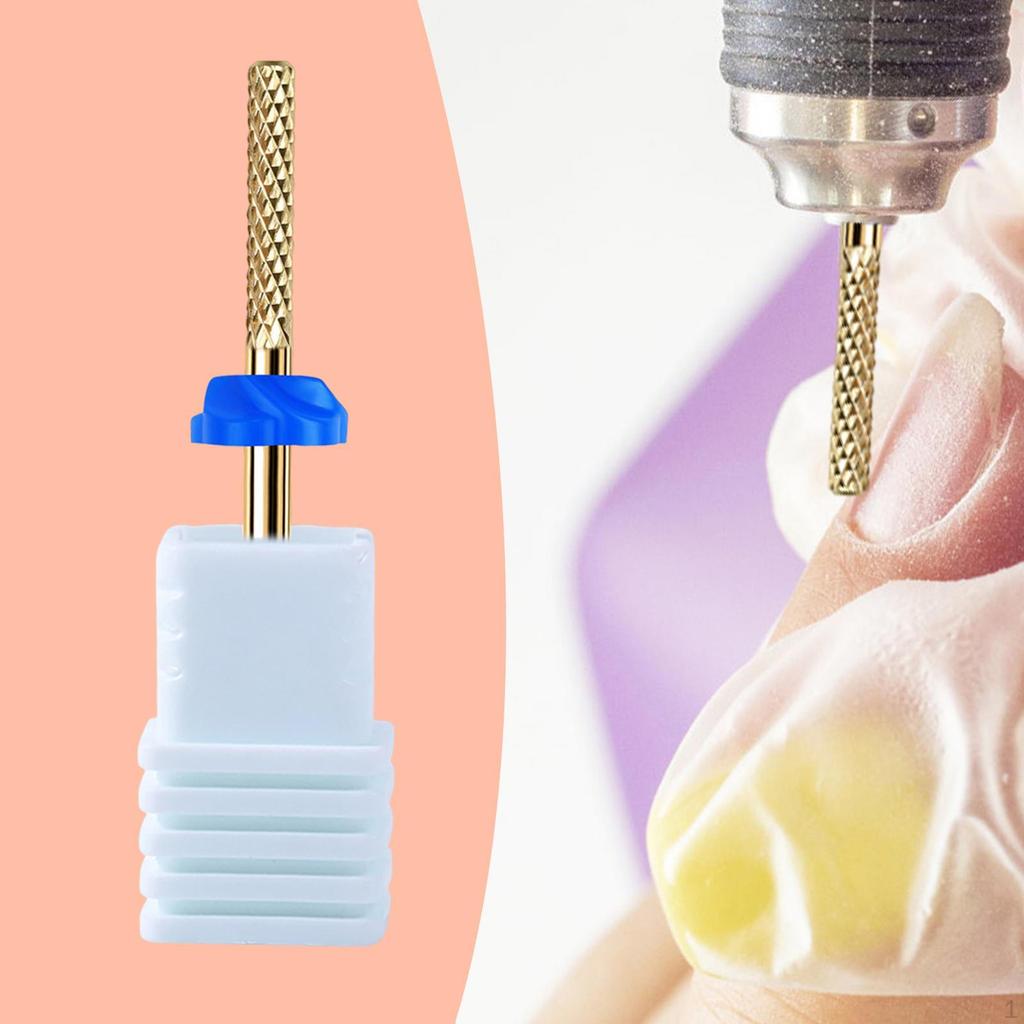 Nail Drill Bit Fast Remove Gel Cleaner Sanding for Acrylic Nails Home Salon