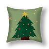 Home Christmas Cushion Cover Pillowcase Christmas Pillowcase Sofa Decorations Happy New Year Pillowcase funda de almohada