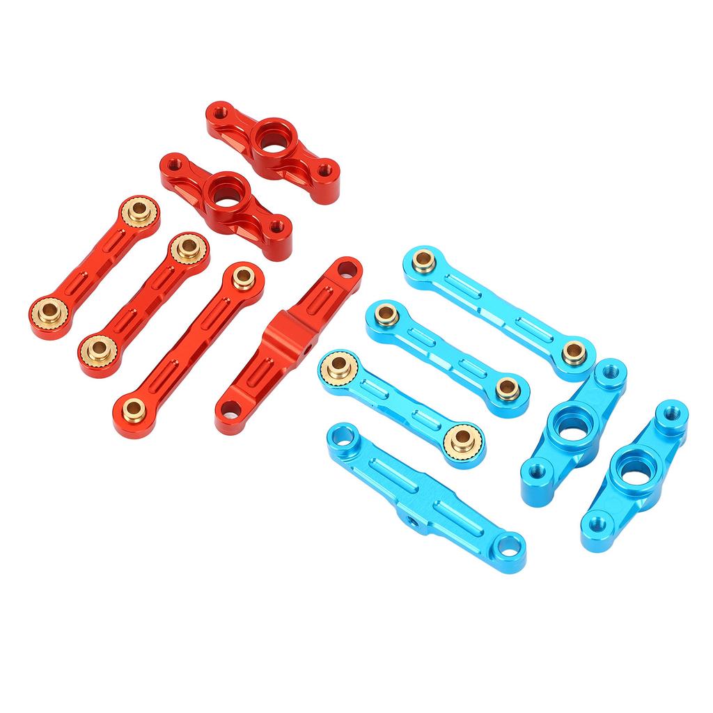 RC Car Steering Tie Rod Alloy Enhanced Performance Steering Assembly Upgrade Parts for TT02 RC Car