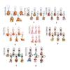 Set of 5/6 Capybara Key Rings Multifuntional Resin Accessory Cartoon Capybara Bag Pendant Suitable for Key and Bag