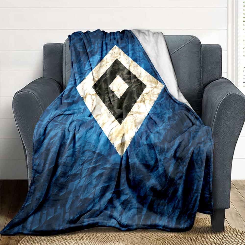 Hamburger SV Flannel Blanket, High quality Comfortable for All Seasons, Home Decor, Warmth and Comfort
