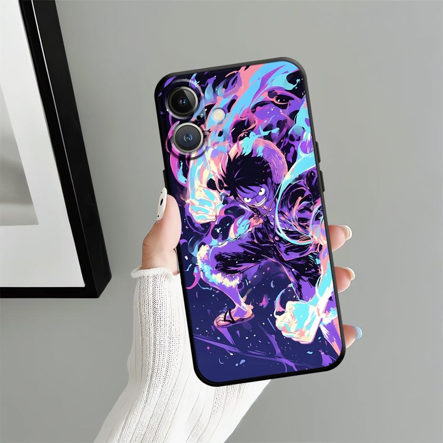 Cool Luffy Anime Case for iPhone 17Air 12 15 Plus 11 7 8 17 16 Pro Max 13 Mini 14 SE X XS XR Funda Phone Cover