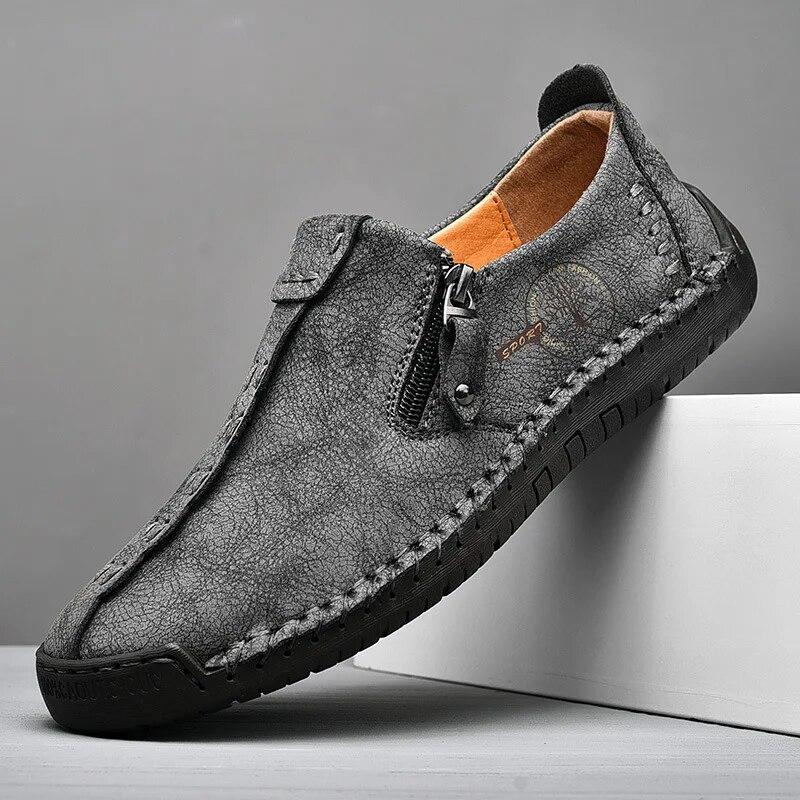 Leather Shoes Casual Sneakers Men Driving Comfortable High Quality Leather Shoes Men Loafers Tooling Shoe Zapatillas Hombre